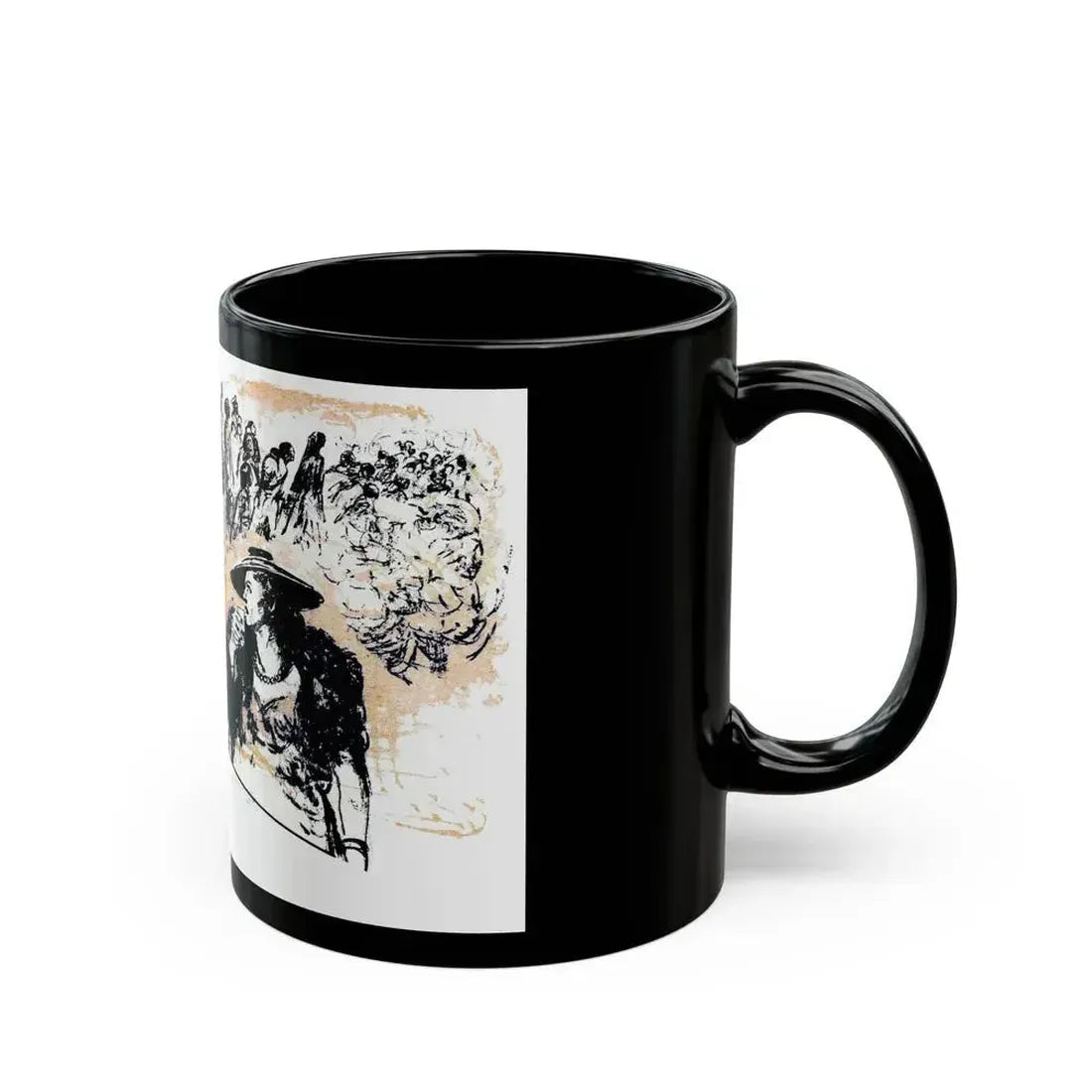 At Two Eight, Blue Book Magazine, February 1946 - Black Coffee Mug - Go Mug Yourself
