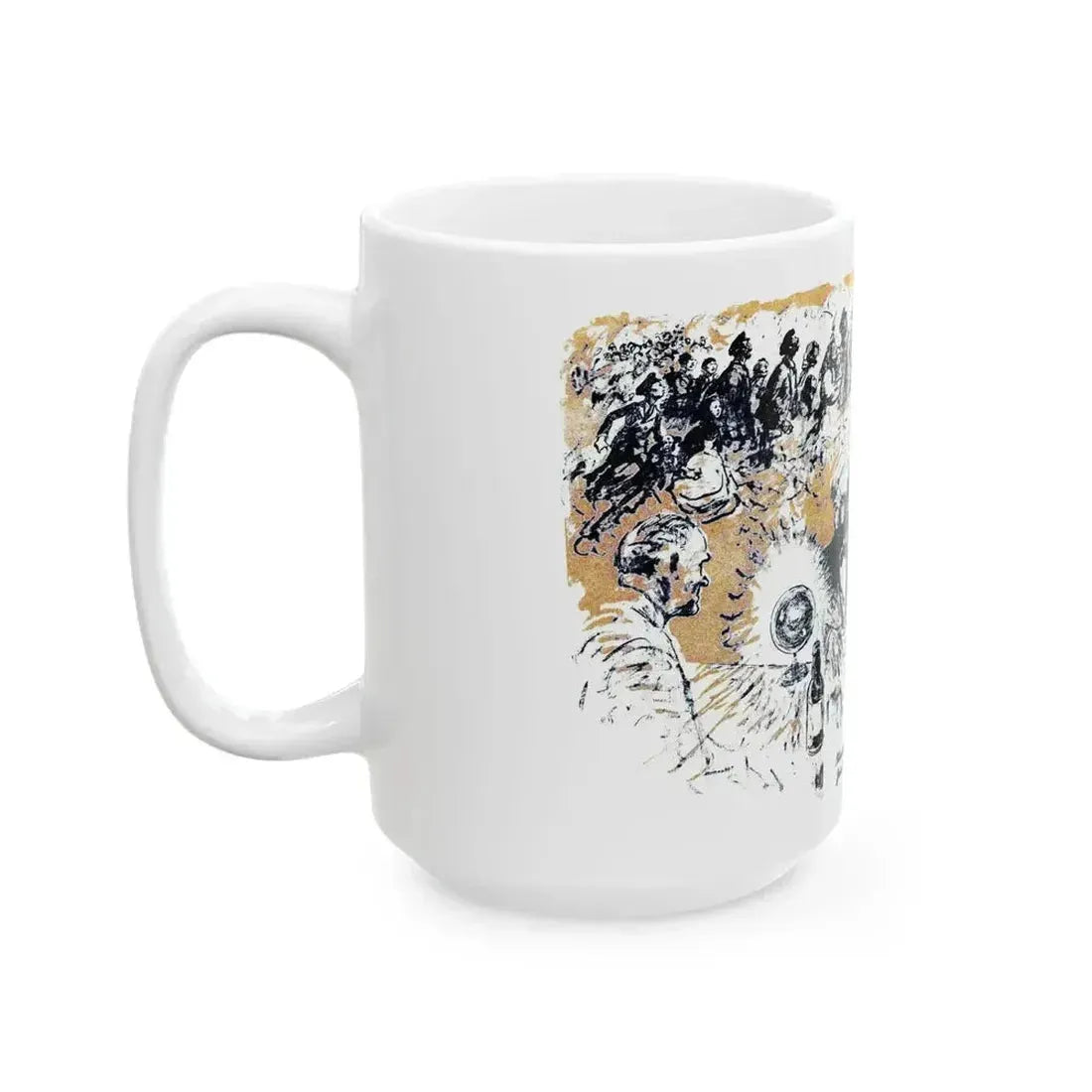 At Two Eight, Blue Book Magazine, February 1946 - White Coffee Mug - Go Mug Yourself