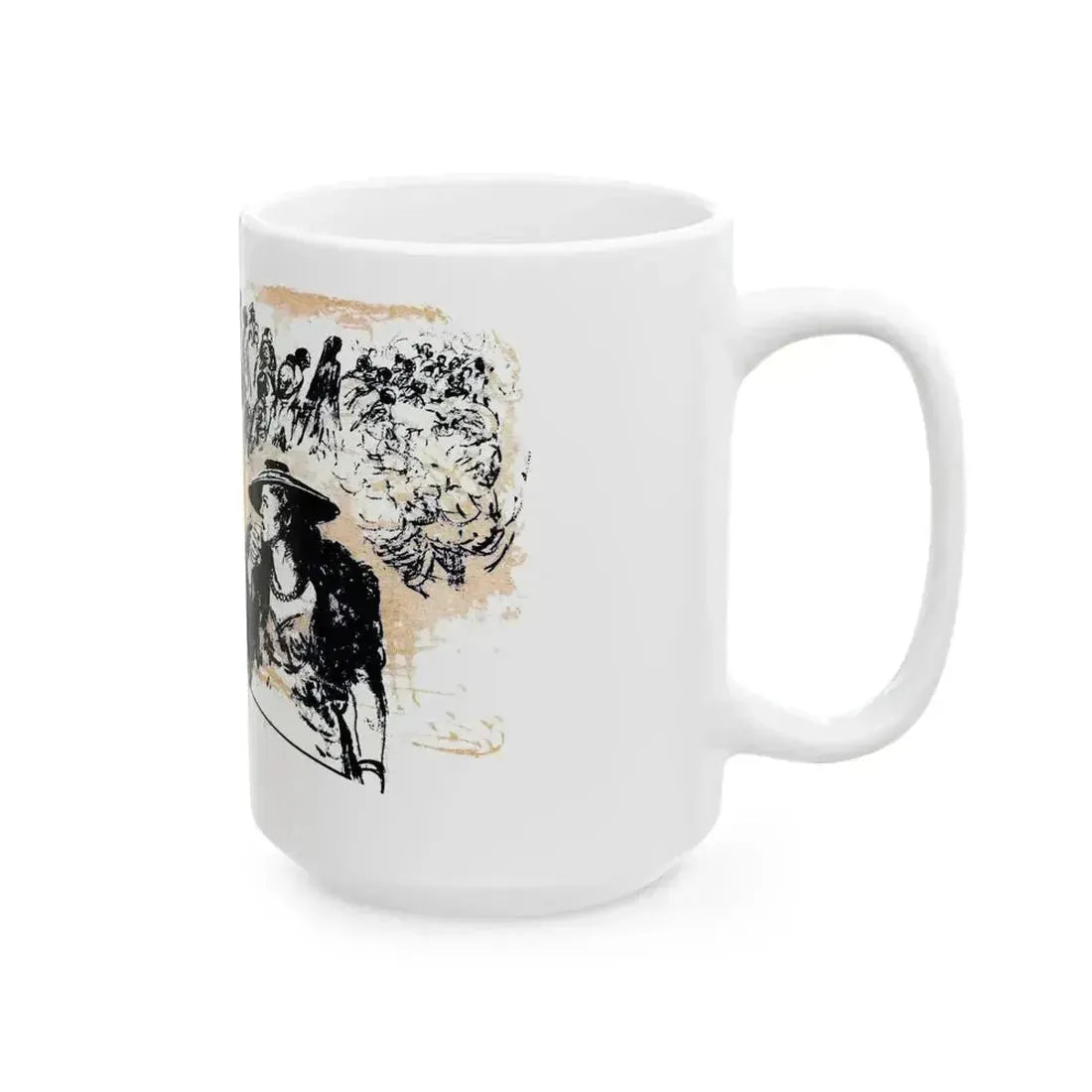 At Two Eight, Blue Book Magazine, February 1946 - White Coffee Mug - Go Mug Yourself