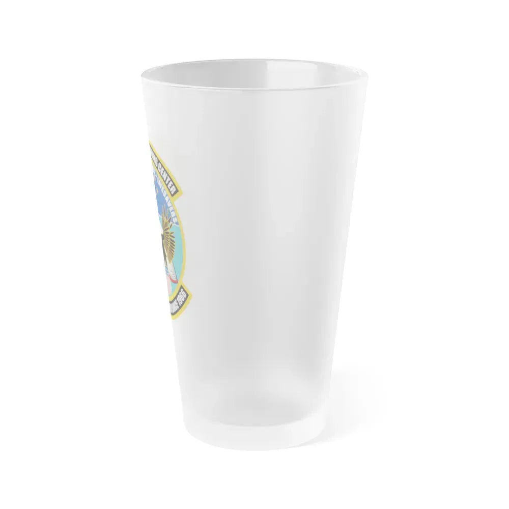 ATC Mobile AL Aviation Training Center (U.S. Coast Guard) Frosted Pint Glass 16oz - Go Mug Yourself