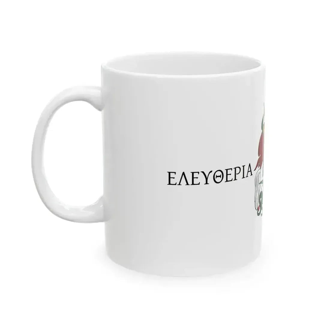 Athanasios Diakos 1821 (Greece) White Coffee Mug - Go Mug Yourself