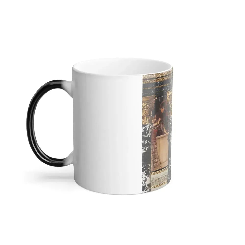 Athena, Klimt, at the Kunsthistorisches in Vienna - Color Changing Mug 11oz - Go Mug Yourself