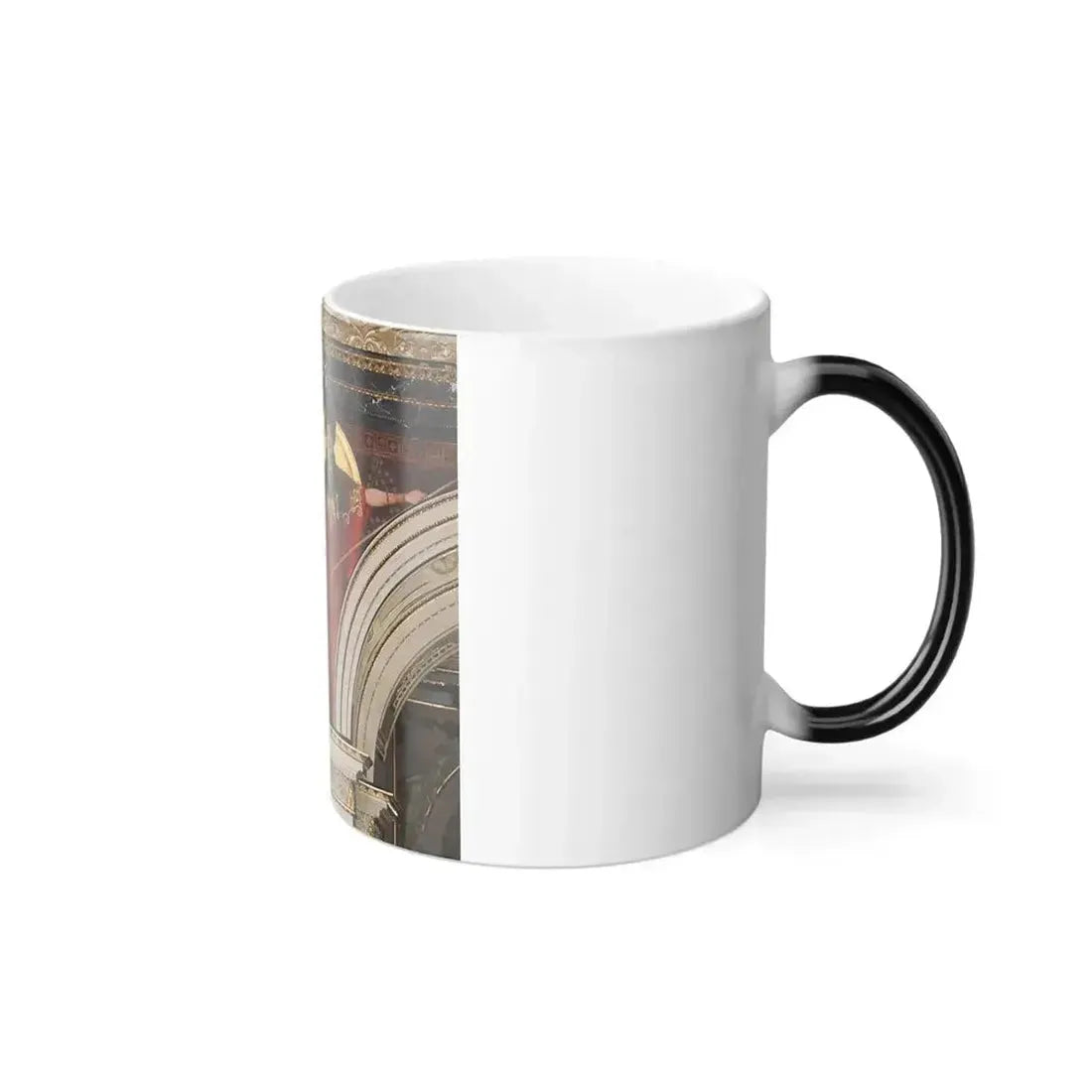 Athena, Klimt, at the Kunsthistorisches in Vienna - Color Changing Mug 11oz - Go Mug Yourself