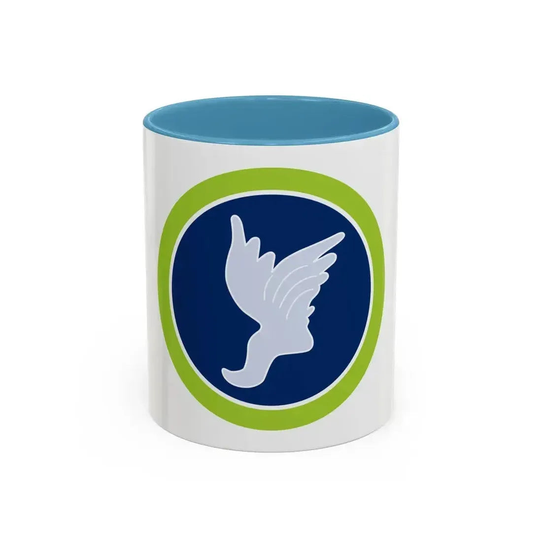 Athletics (Boy Scout Merit Badge) Accent Coffee Mug 11oz Light Blue - Go Mug Yourself