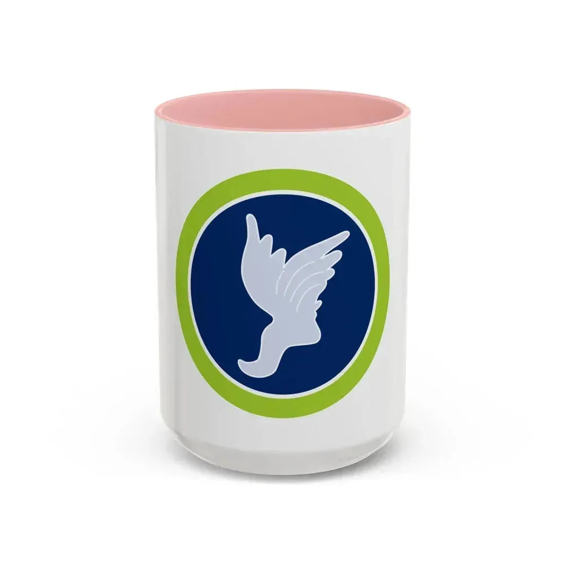 Athletics (Boy Scout Merit Badge) Accent Coffee Mug 15oz Pink - Go Mug Yourself
