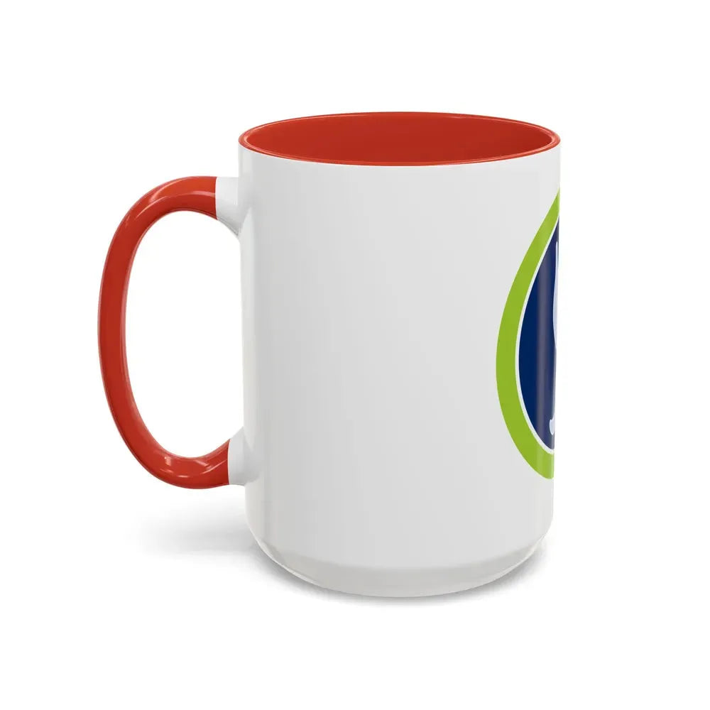 Athletics (Boy Scout Merit Badge) Accent Coffee Mug - Go Mug Yourself