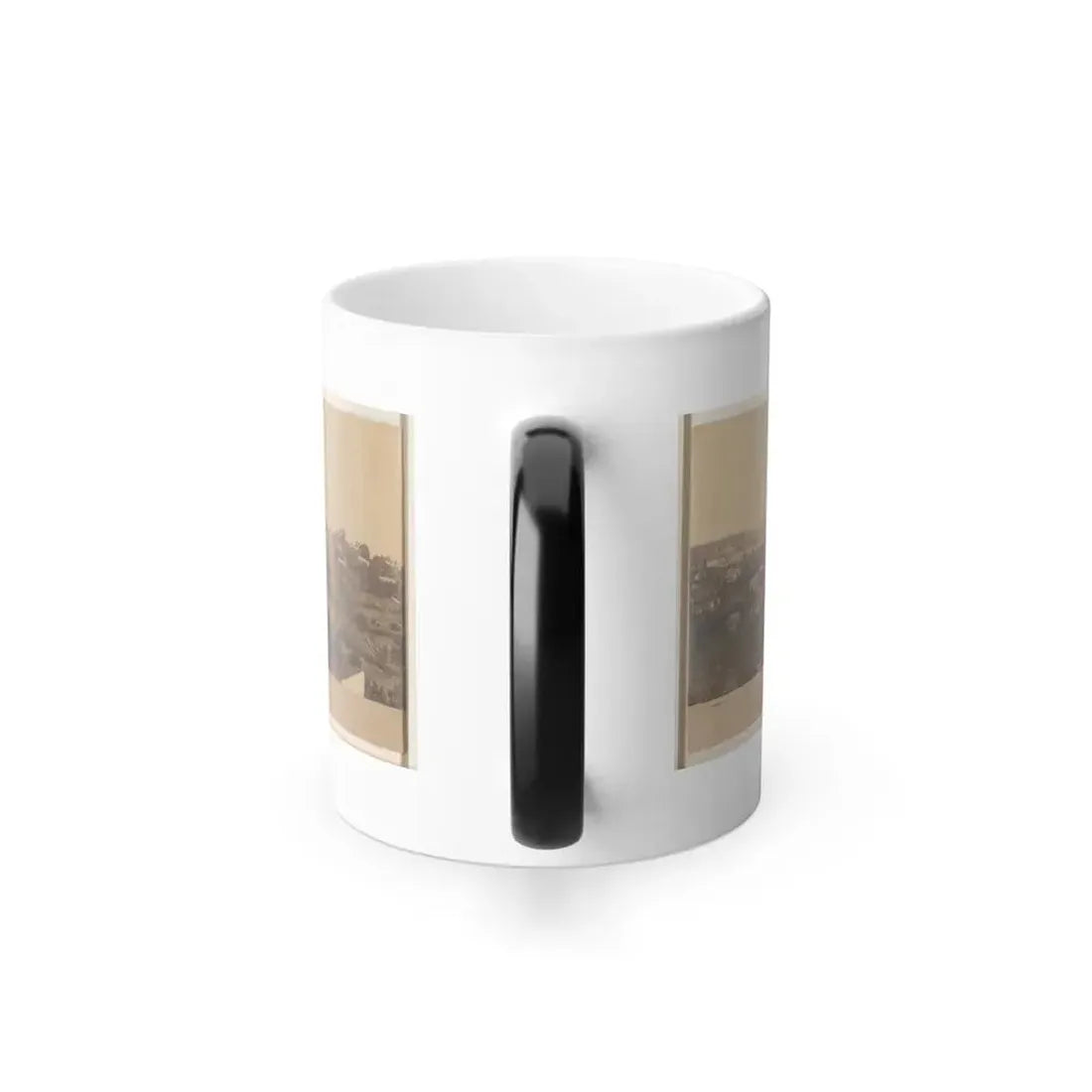 Atlanta, Before Being Burnt  by Order of Gen'l. Sherman, From the Cupola of the Female Seminary (U.S. Civil War) Color Changing Coffee Mug 11oz - Go Mug Yourself