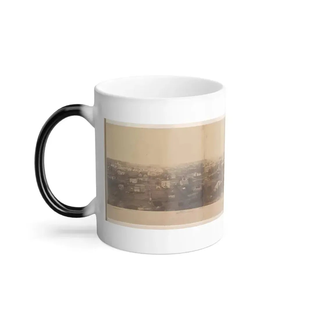 Atlanta, Before Being Burnt  by Order of Gen'l. Sherman, From the Cupola of the Female Seminary (U.S. Civil War) Color Changing Coffee Mug 11oz - Go Mug Yourself