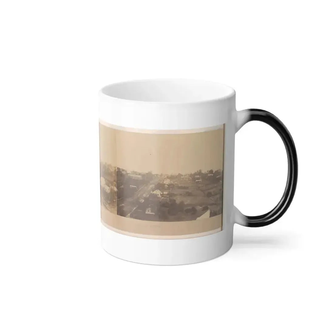 Atlanta, Before Being Burnt  by Order of Gen'l. Sherman, From the Cupola of the Female Seminary (U.S. Civil War) Color Changing Coffee Mug 11oz - Go Mug Yourself