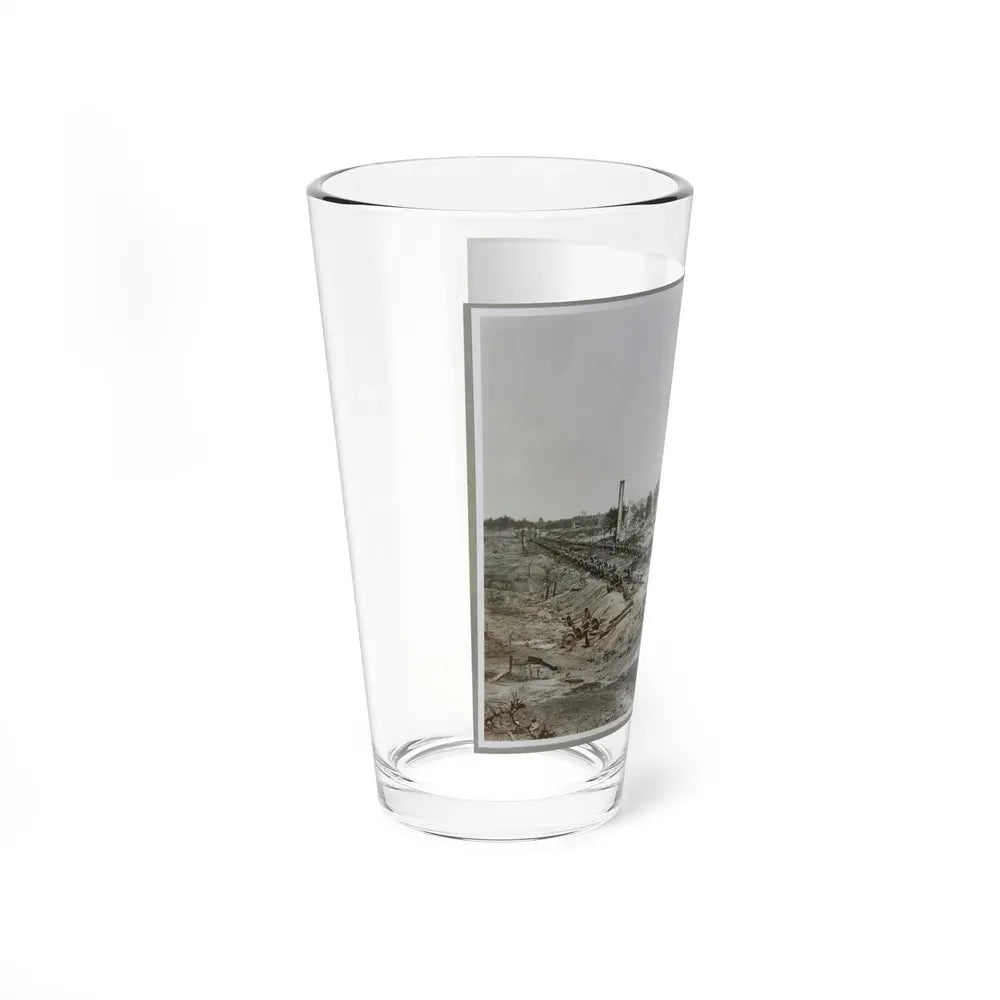Atlanta, Ga, 1864. Destruction Of Hood's Ordnance Train, Georgia Central Railroad (U.S. Civil War) Pint Glass 16oz - Go Mug Yourself