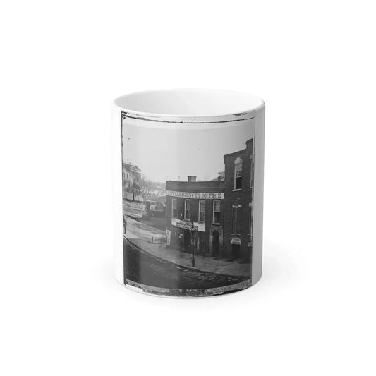 Atlanta, Ga. Atlanta Intelligencer Office by the Railroad Depot (U.S. Civil War) Color Changing Coffee Mug 11oz Default Title 11oz - Go Mug Yourself