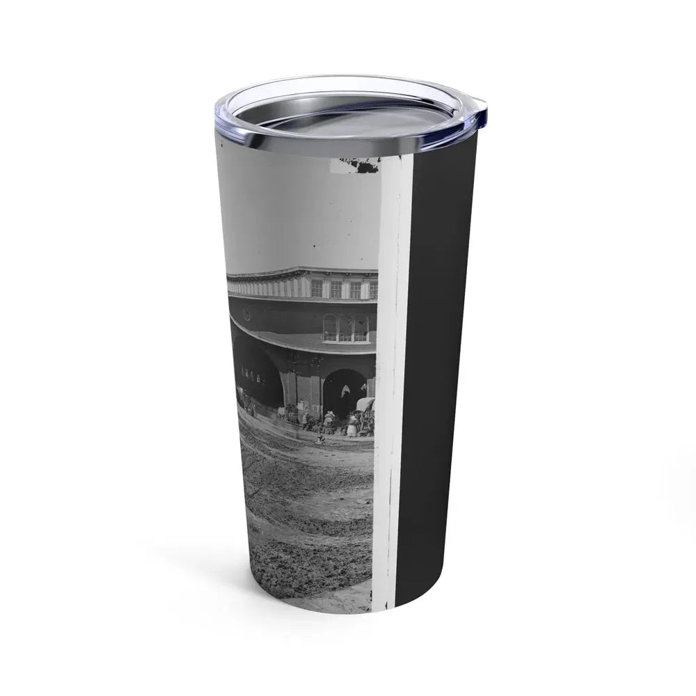 Atlanta, Ga. Boxcars With Refugees At Railroad Depot (U.S. Civil War) Tumbler 20oz - Go Mug Yourself