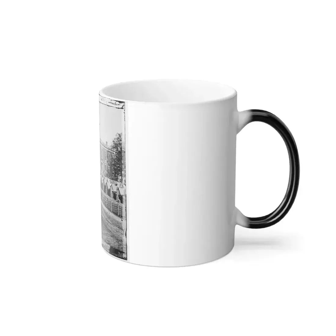 Atlanta, Ga. City Hall; Camp of 2D Massachusetts Infantry on the Grounds (U.S. Civil War) Color Changing Coffee Mug 11oz - Go Mug Yourself