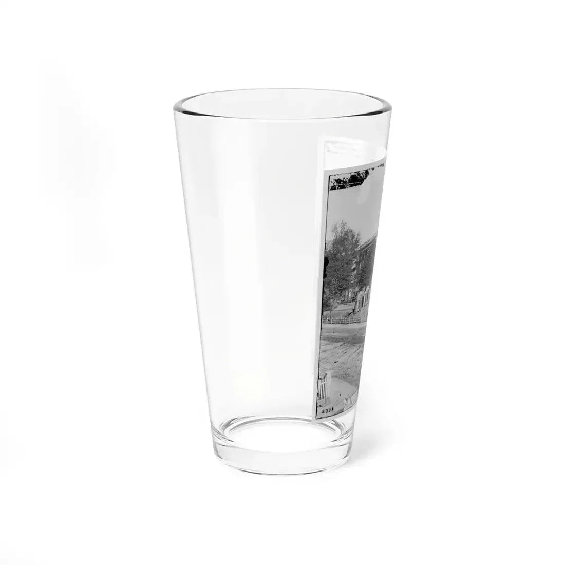 Atlanta, Ga. City Hall; Camp Of 2d Massachusetts Infantry On The Grounds (U.S. Civil War) Pint Glass 16oz - Go Mug Yourself