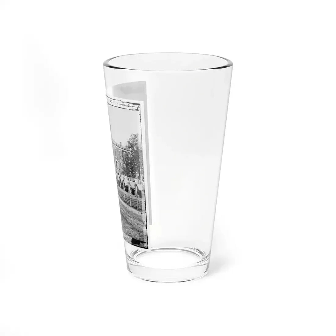 Atlanta, Ga. City Hall; Camp Of 2d Massachusetts Infantry On The Grounds (U.S. Civil War) Pint Glass 16oz - Go Mug Yourself