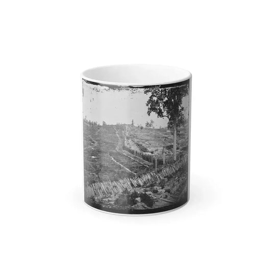 Atlanta, Ga. Confederate Palisades, on North Side of City (U.S. Civil War) Color Changing Coffee Mug 11oz Default Title 11oz - Go Mug Yourself