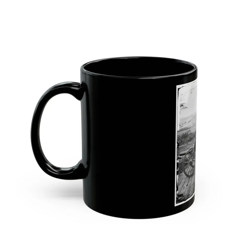 Atlanta, Ga. Gen. William T. Sherman On Horseback At Federal Fort No. 7(2) (U.S. Civil War) Black Coffee Mug - Go Mug Yourself