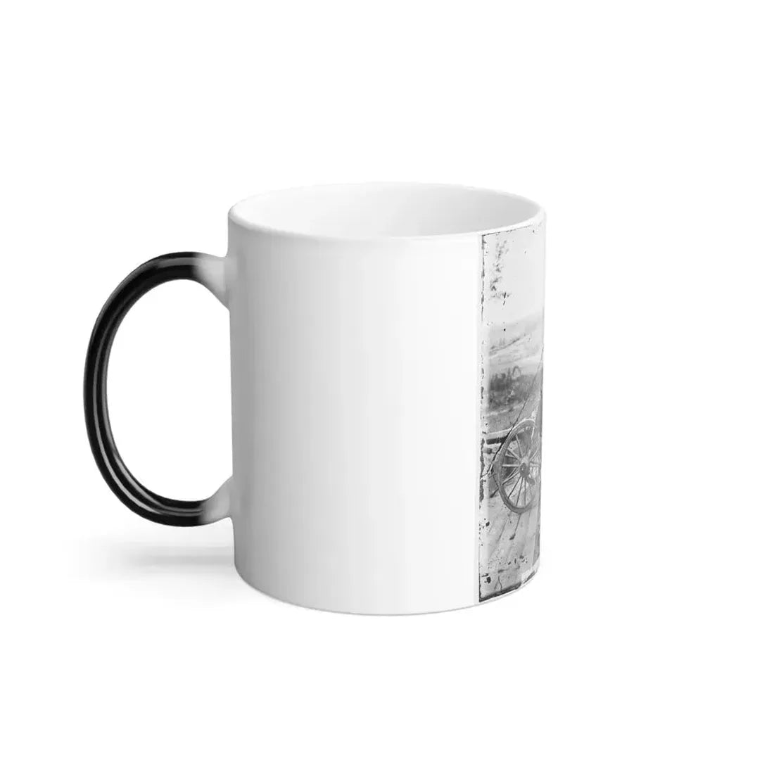 Atlanta, Ga. Gen. William T. Sherman on Horseback at Federal Fort No. 7 (U.S. Civil War) Color Changing Coffee Mug 11oz - Go Mug Yourself