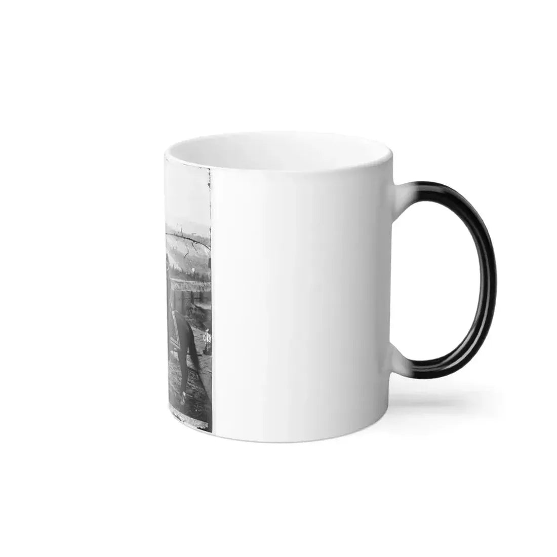 Atlanta, Ga. Gen. William T. Sherman on Horseback at Federal Fort No. 7 (U.S. Civil War) Color Changing Coffee Mug 11oz - Go Mug Yourself