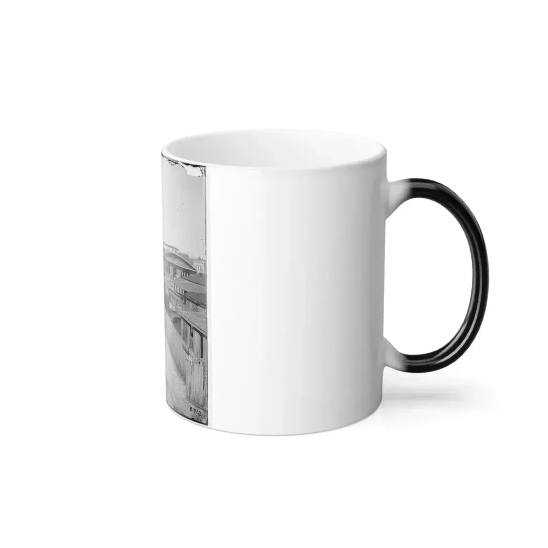 Atlanta, Ga. Railroad Depot; a Nearer View (U.S. Civil War) Color Changing Coffee Mug 11oz - Go Mug Yourself