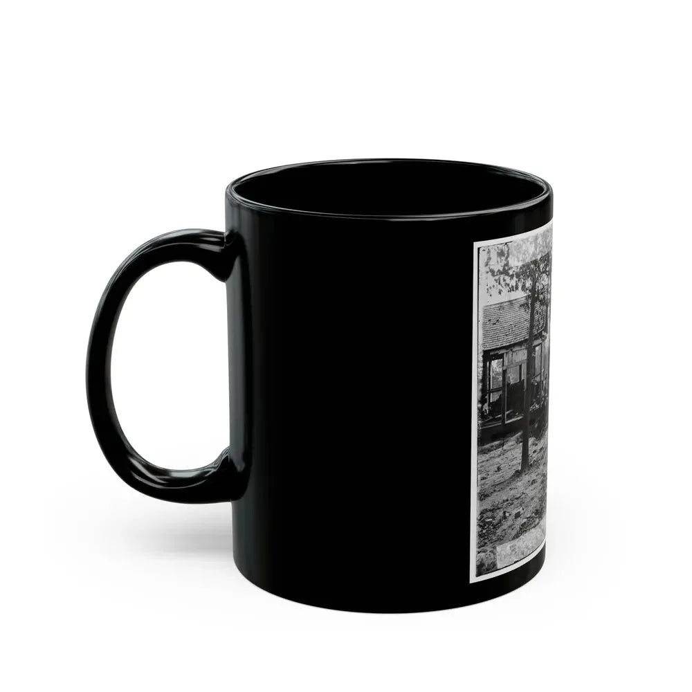 Atlanta, Ga., Vicinity. Federal Pickets Before The City (U.S. Civil War) Black Coffee Mug - Go Mug Yourself