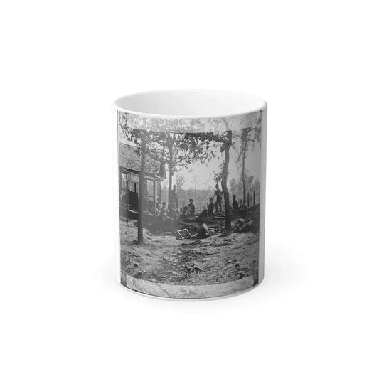 Atlanta, Ga., Vicinity. Federal Pickets Before the City (U.S. Civil War) Color Changing Coffee Mug 11oz Default Title - Go Mug Yourself