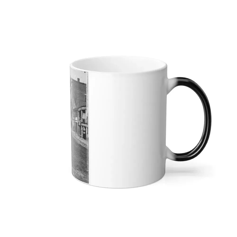 Atlanta, Ga. View on Decatur Street, Showing Trout House and Masonic Hall (U.S. Civil War) Color Changing Coffee Mug 11oz - Go Mug Yourself