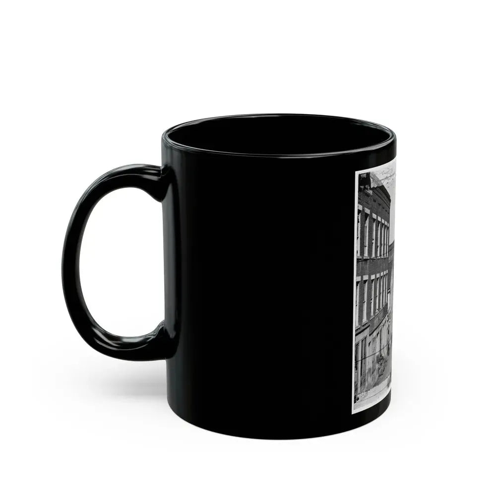 Atlanta, Ga. View On Whitehall Street (U.S. Civil War) Black Coffee Mug - Go Mug Yourself