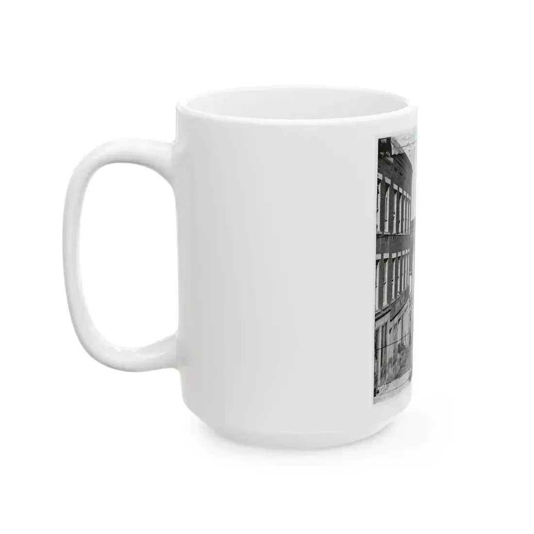 Atlanta, Ga. View On Whitehall Street (U.S. Civil War) White Coffee Mug - Go Mug Yourself