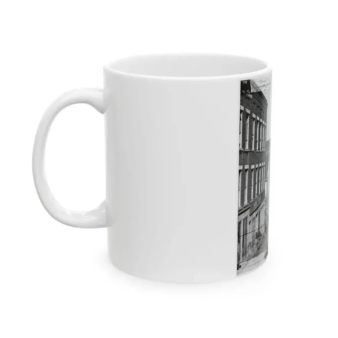 Atlanta, Ga. View On Whitehall Street (U.S. Civil War) White Coffee Mug - Go Mug Yourself