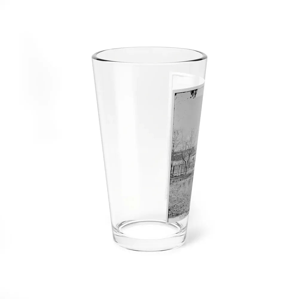 Atlanta, Georgia. Burned Building (U.S. Civil War) Pint Glass 16oz - Go Mug Yourself