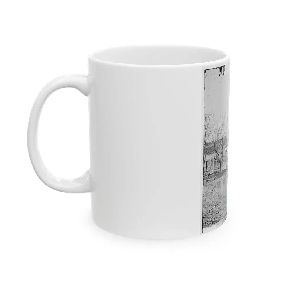 Atlanta, Georgia. Burned Building (U.S. Civil War) White Coffee Mug - Go Mug Yourself