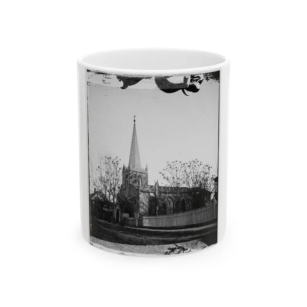 Atlanta, Georgia. Church (U.S. Civil War) White Coffee Mug 11oz - Go Mug Yourself