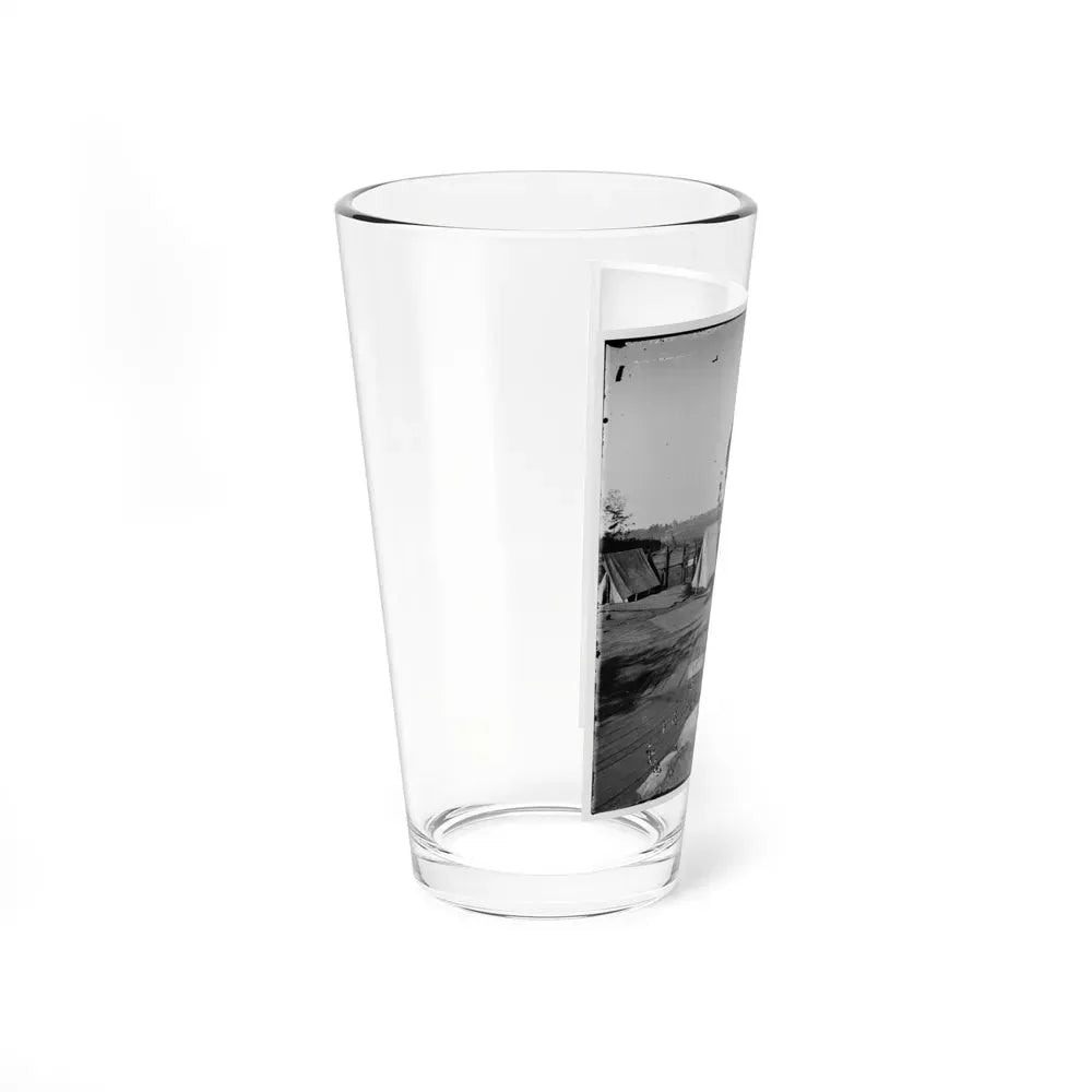 Atlanta, Georgia. Confederate Fort In Front Of Atlanta-2 (U.S. Civil War) Pint Glass 16oz - Go Mug Yourself