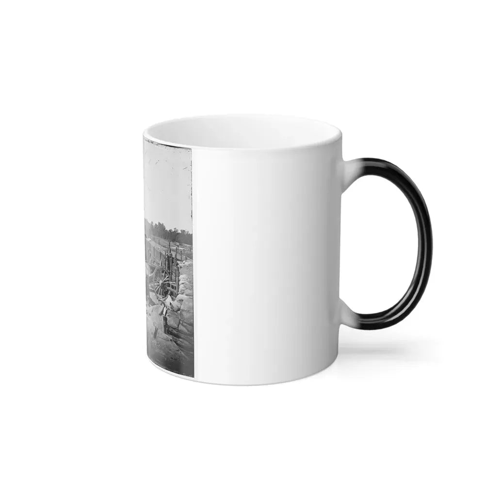 Atlanta, Georgia. Confederate Fort in Front of Atlanta-3 (U.S. Civil War) Color Changing Coffee Mug 11oz - Go Mug Yourself