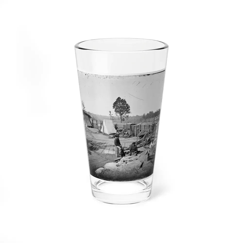 Atlanta, Georgia. Confederate Fort In Front Of Atlanta-3 (U.S. Civil War) Pint Glass 16oz 16oz - Go Mug Yourself