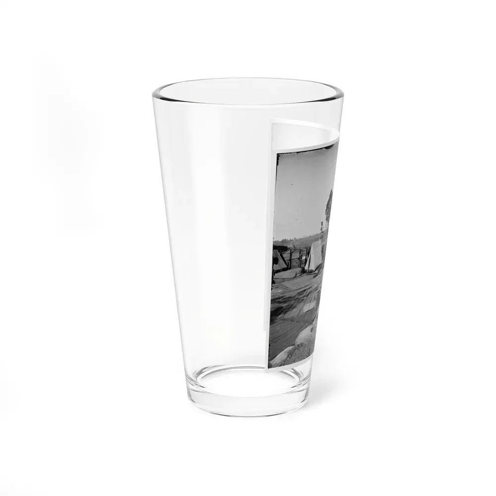 Atlanta, Georgia. Confederate Fort In Front Of Atlanta (U.S. Civil War) Pint Glass 16oz - Go Mug Yourself