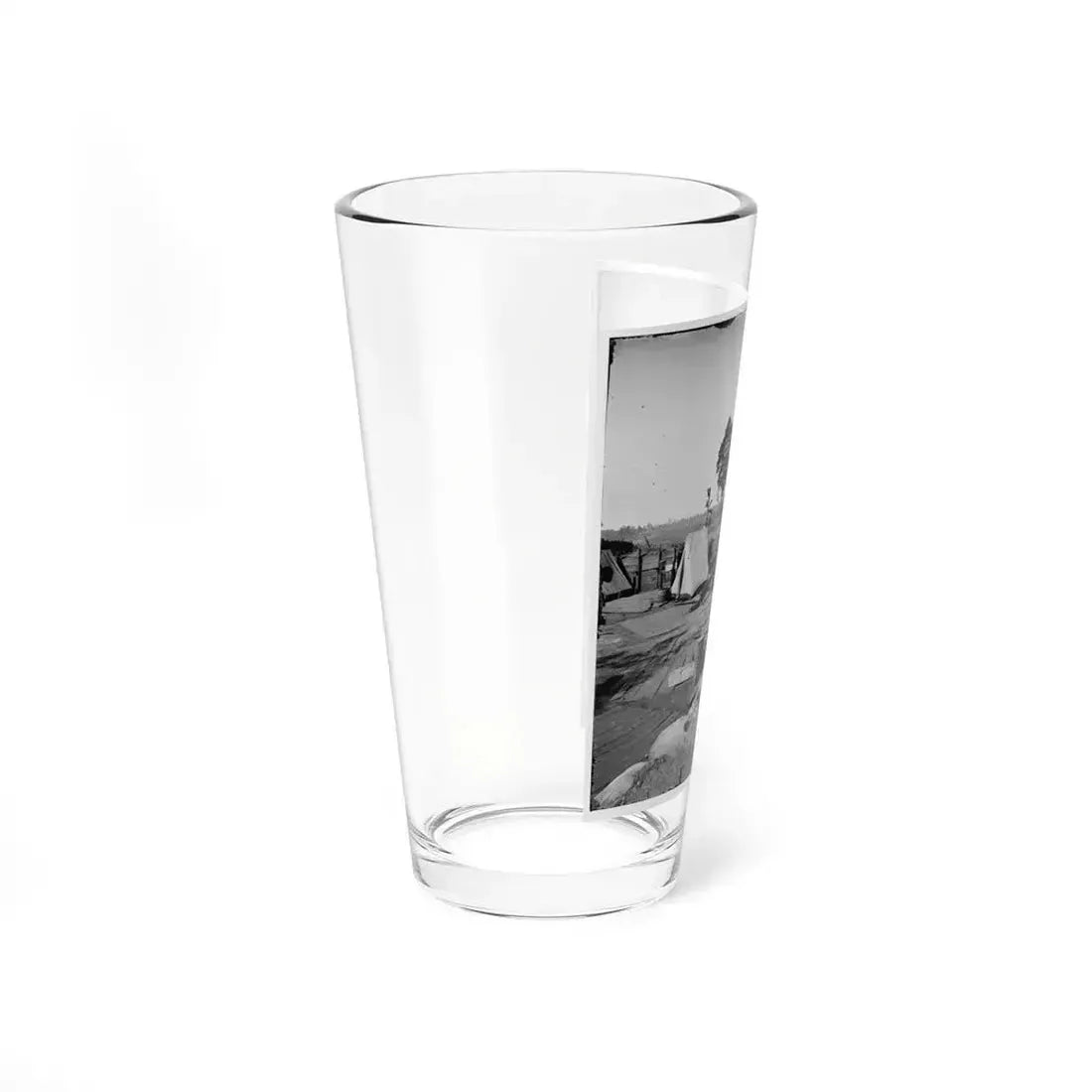 Atlanta, Georgia. Confederate Fort In Front Of Atlanta (U.S. Civil War) Pint Glass 16oz - Go Mug Yourself