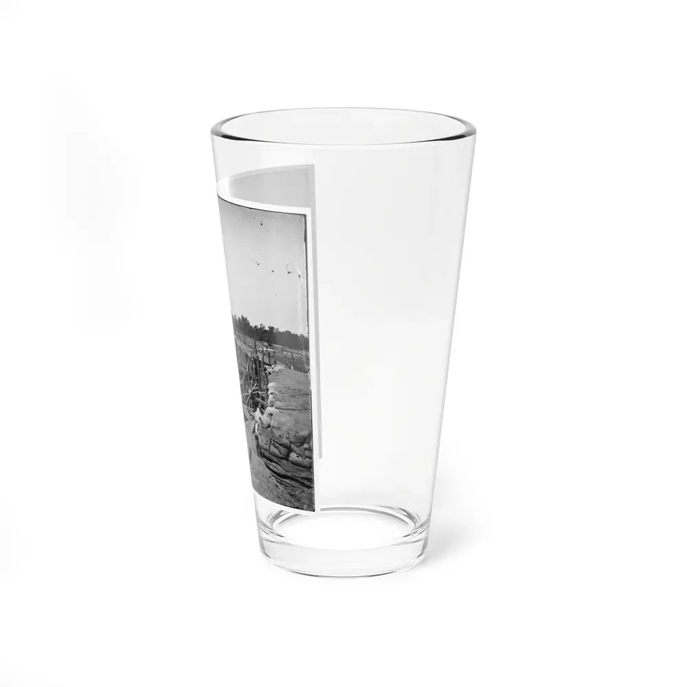 Atlanta, Georgia. Confederate Fort In Front Of Atlanta (U.S. Civil War) Pint Glass 16oz - Go Mug Yourself