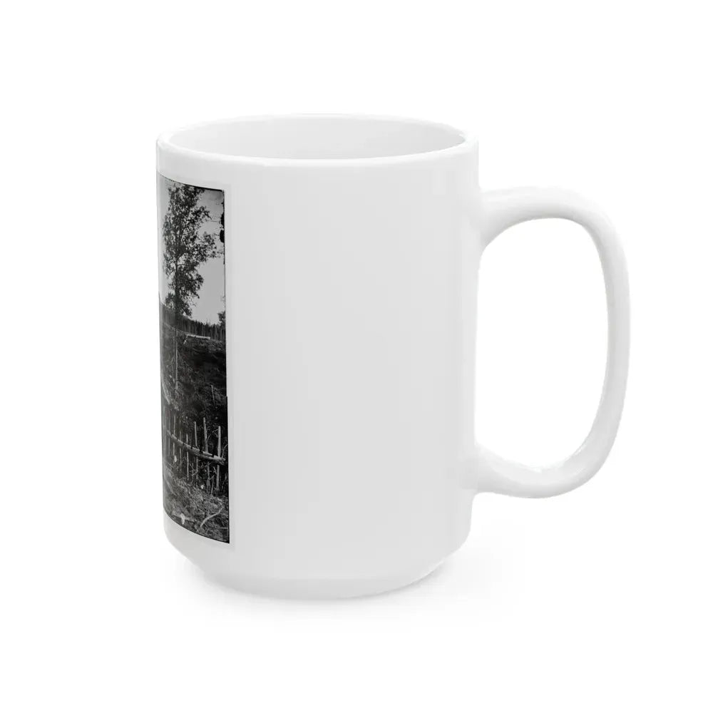 Atlanta, Georgia. Confederate Fortifications(2) (U.S. Civil War) White Coffee Mug - Go Mug Yourself