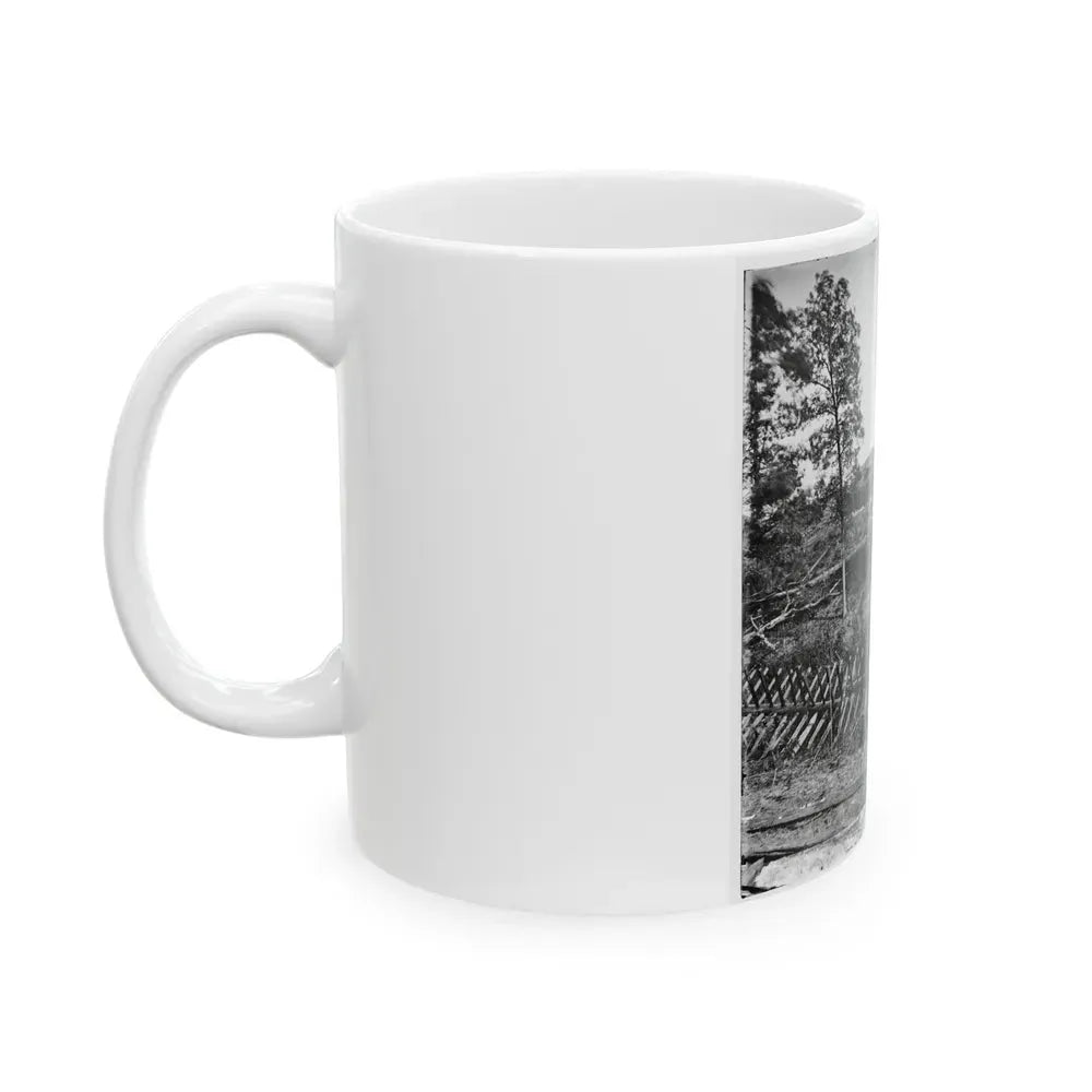 Atlanta, Georgia. Confederate Fortifications(2) (U.S. Civil War) White Coffee Mug - Go Mug Yourself