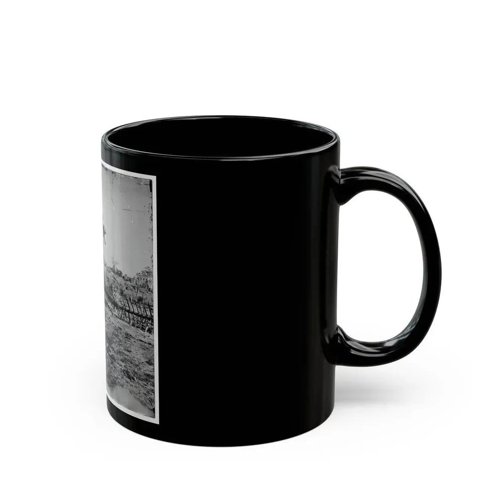 Atlanta, Georgia. Confederate Fortifications (Shown Is George N. Barnard, Photographer And His Dark Room) (U.S. Civil War) Black Coffee Mug - Go Mug Yourself