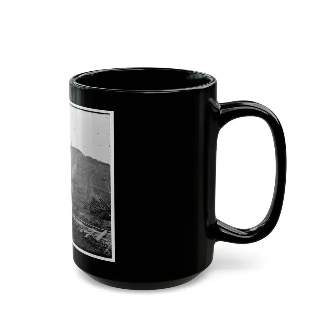 Atlanta, Georgia. Confederate Fortifications (U.S. Civil War) Black Coffee Mug - Go Mug Yourself