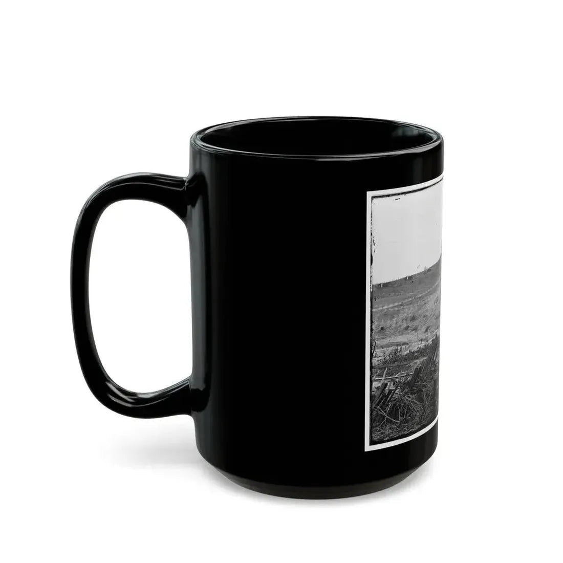 Atlanta, Georgia. Confederate Fortifications (U.S. Civil War) Black Coffee Mug - Go Mug Yourself