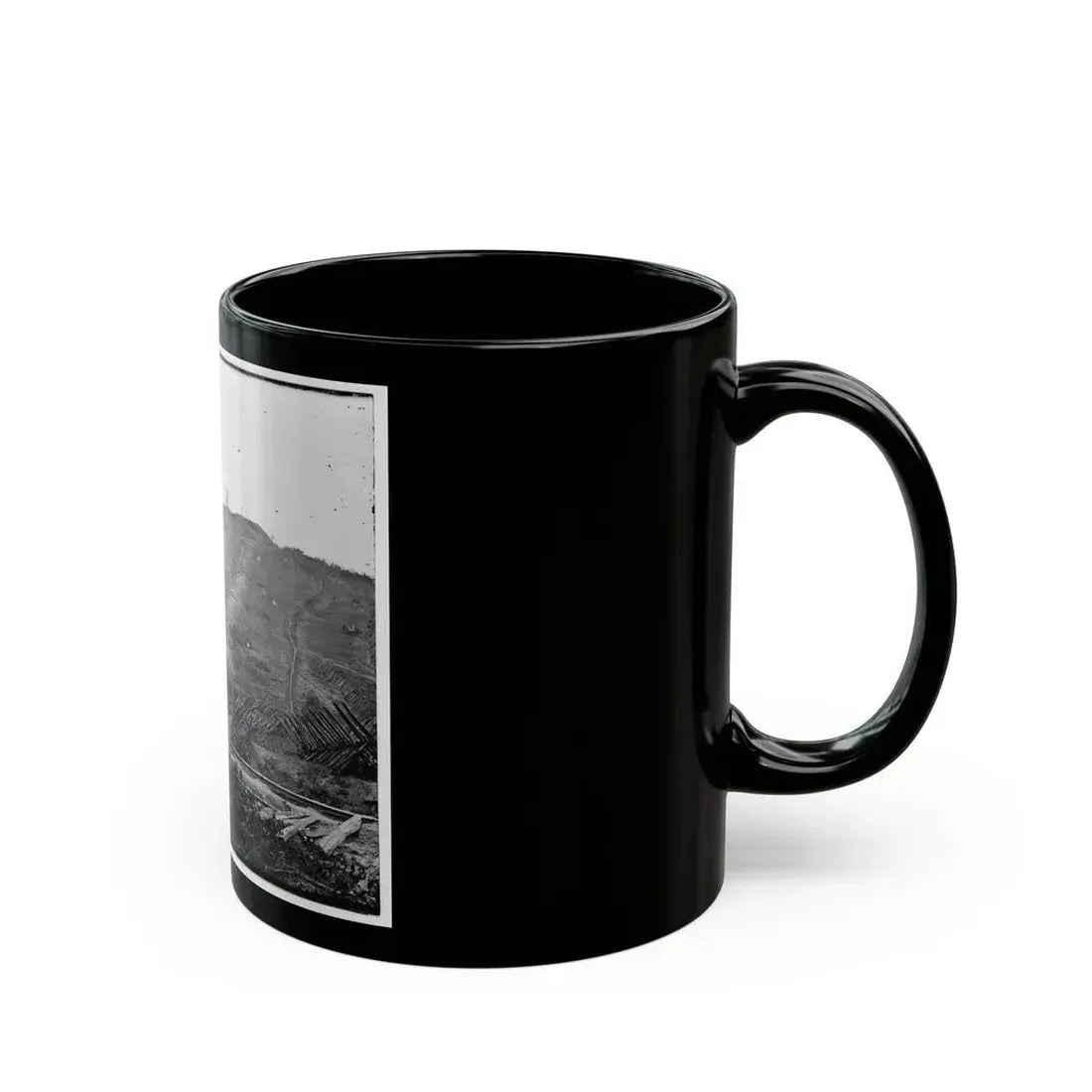 Atlanta, Georgia. Confederate Fortifications (U.S. Civil War) Black Coffee Mug - Go Mug Yourself
