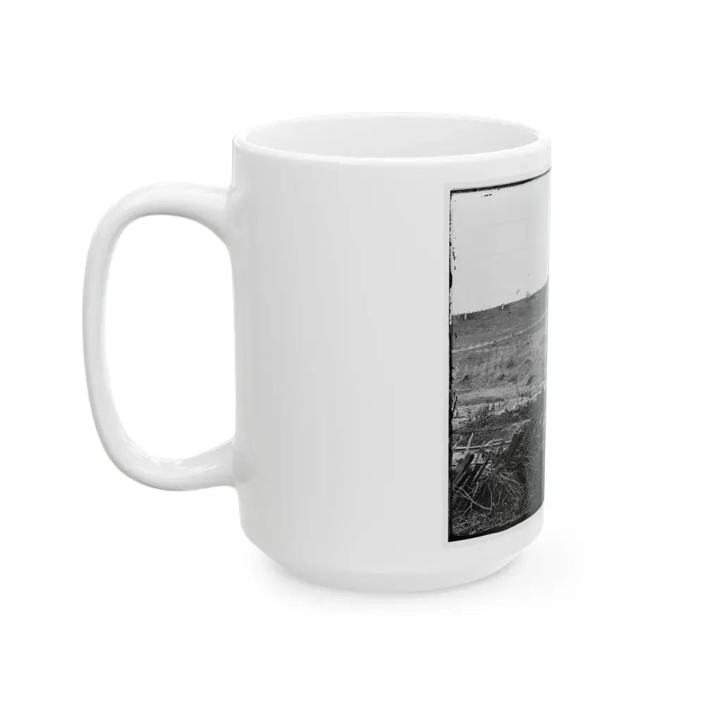 Atlanta, Georgia. Confederate Fortifications (U.S. Civil War) White Coffee Mug - Go Mug Yourself
