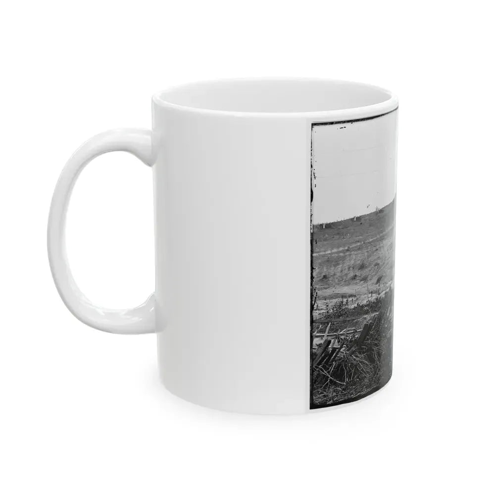 Atlanta, Georgia. Confederate Fortifications (U.S. Civil War) White Coffee Mug - Go Mug Yourself