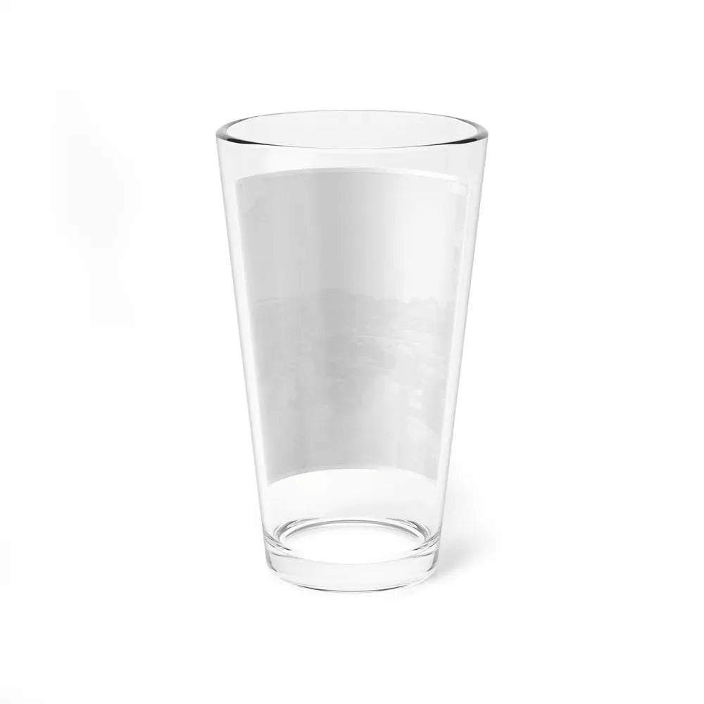 Atlanta, Georgia. Federal Army Wagons Railroad Depot (U.S. Civil War) Pint Glass 16oz - Go Mug Yourself