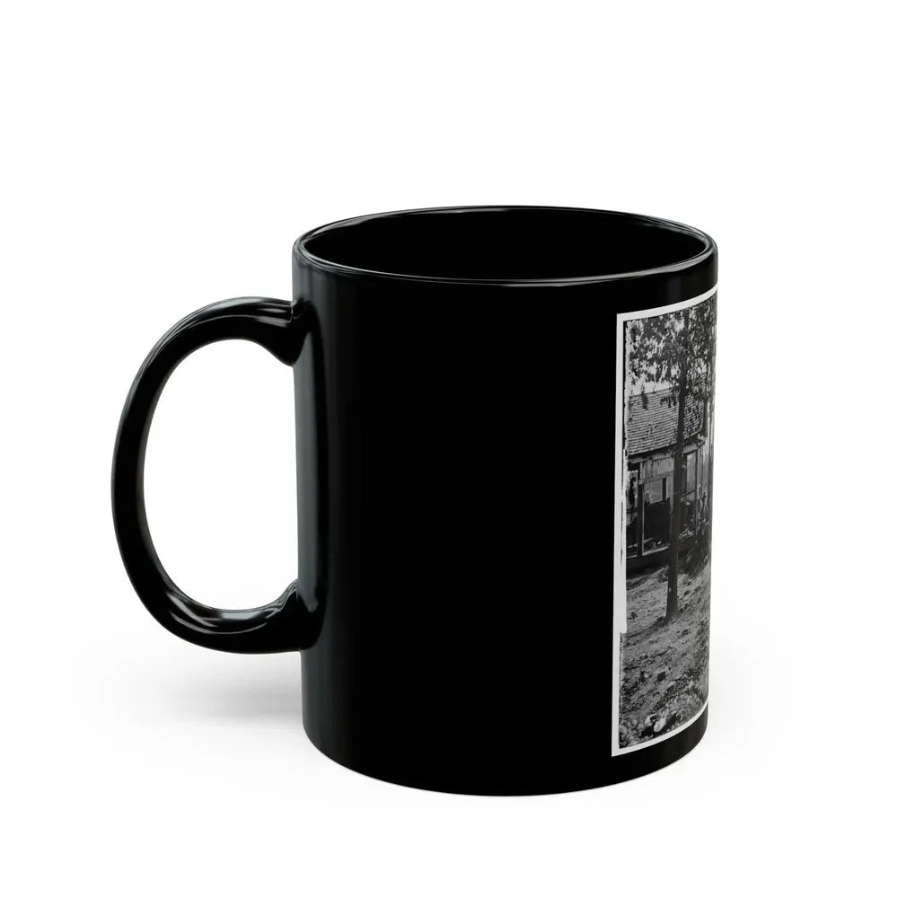 Atlanta, Georgia. Federal Picket Post Shortly Before The Battle Of July 22 (U.S. Civil War) Black Coffee Mug - Go Mug Yourself