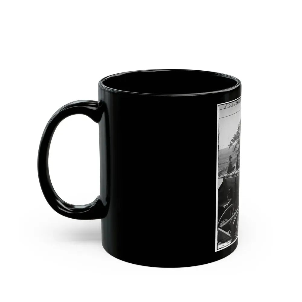 Atlanta, Georgia. Federal Troops In Confederate Fort (U.S. Civil War) Black Coffee Mug - Go Mug Yourself